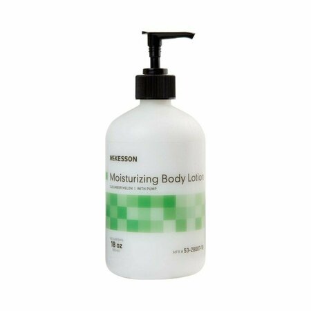 MCKESSON Cucumber Melon Scent Hand and Body Moisturizer, 18-oz Pump Bottle, 12PK 53-28007-18